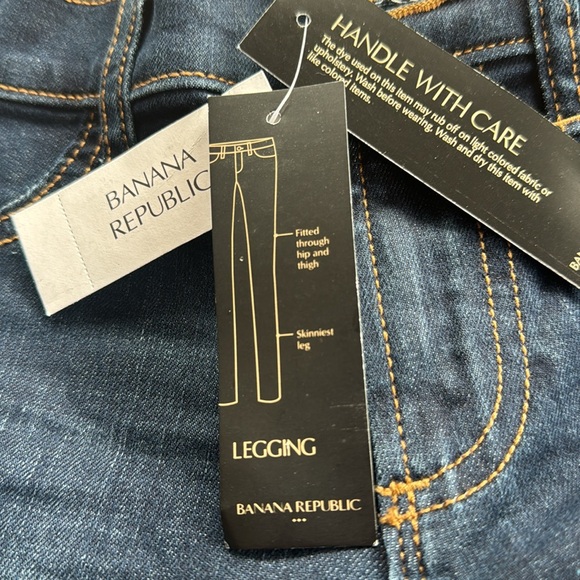 NWT Banana Republic Blue jean legging size 29/8 - Picture 12 of 12